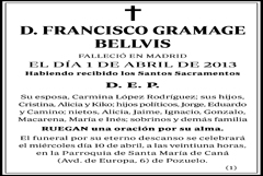 Francisco Gramage Bellvis